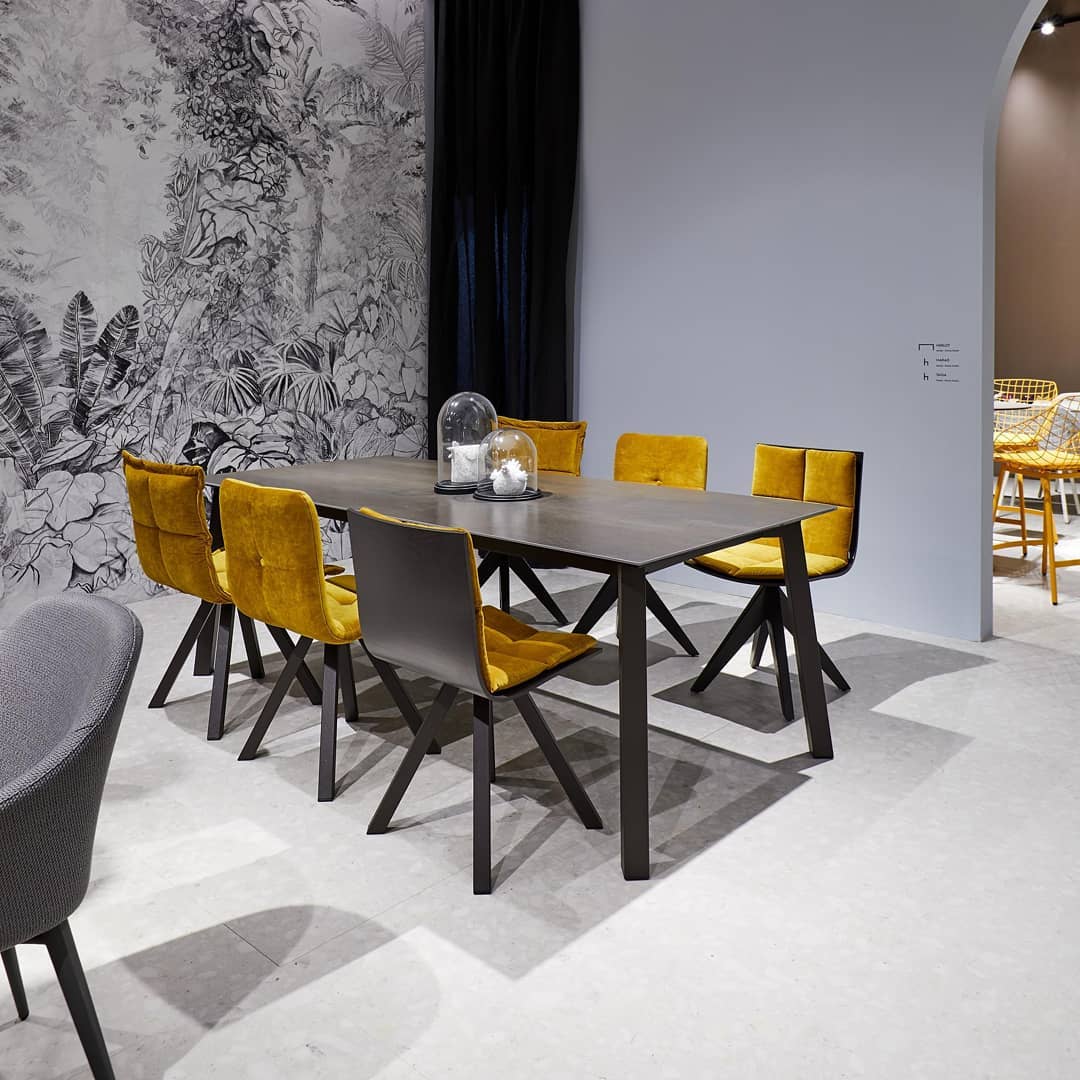 Table repas Merlot Chaises Marais