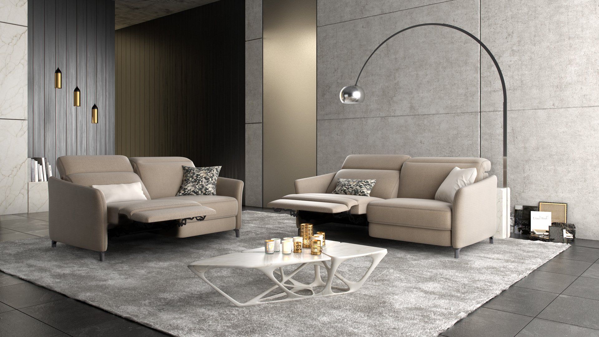 Canapés Minerva relax électriques