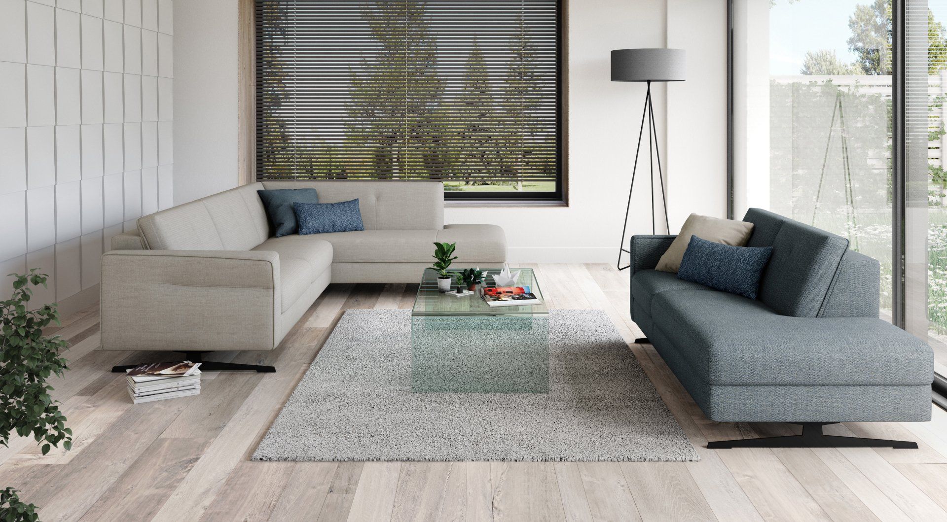 Canapés Tofane tissu