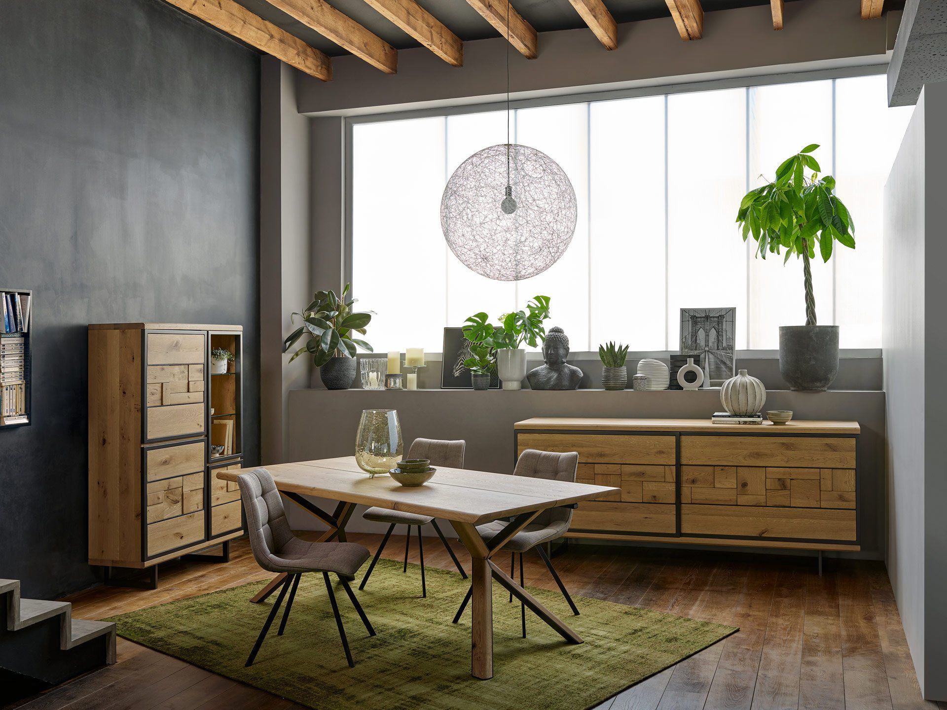 Enfilade Table Vitrine Prima