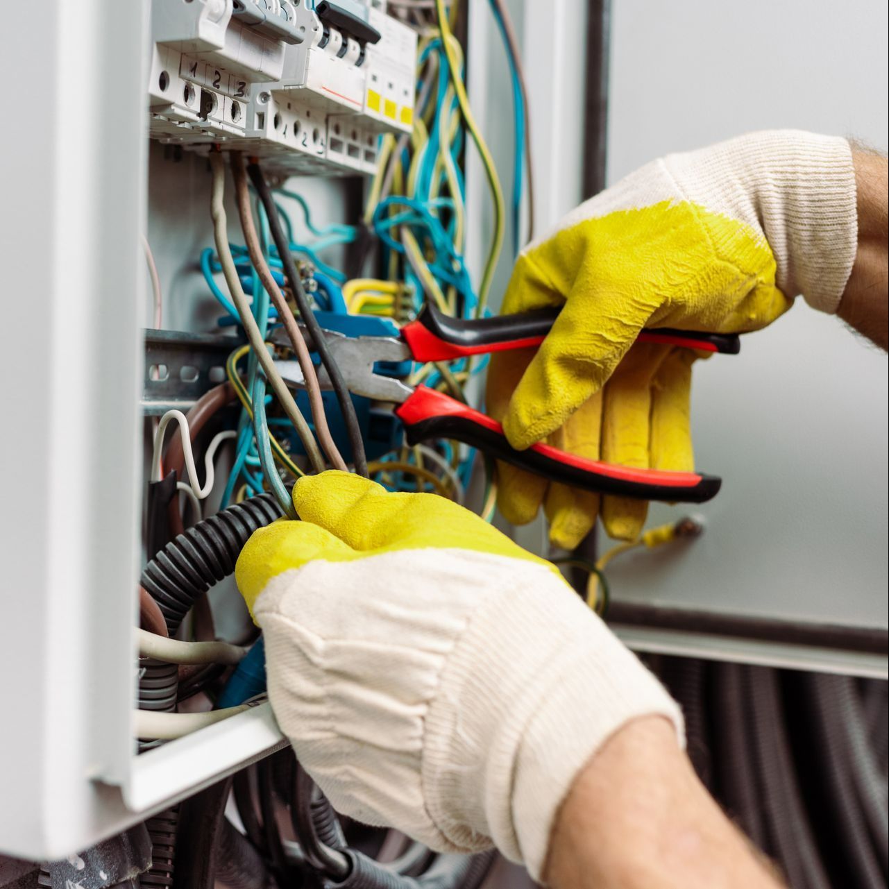 Travaux sur un tableau électrique