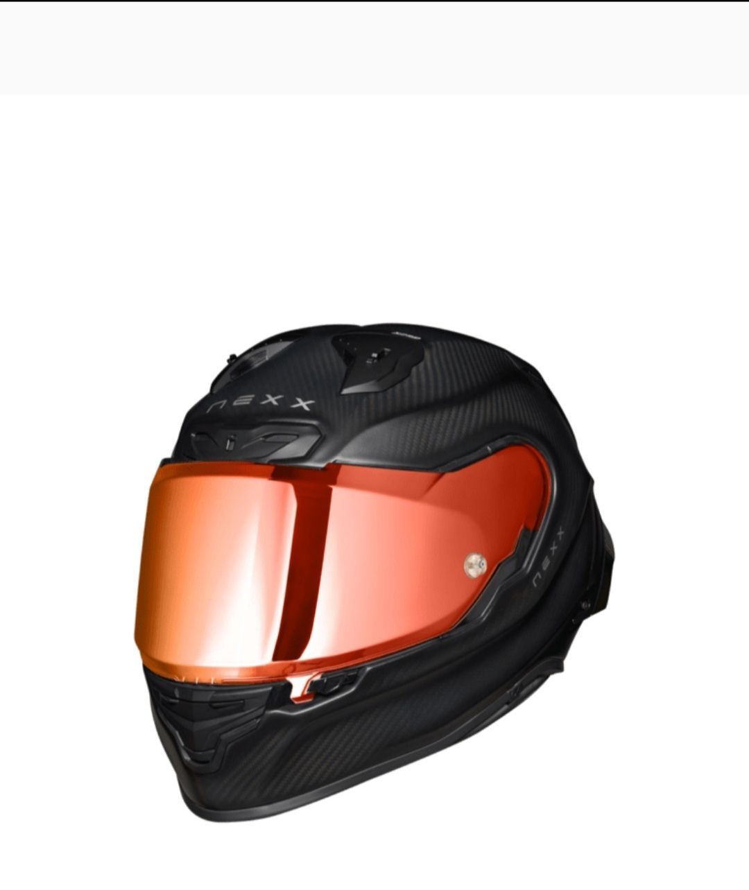 BB Motos - casque noir en carbone