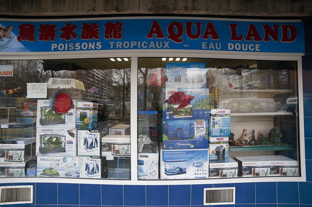 Aqua Land, tout pour l'aquariophilie à Paris 13ème arrondissement