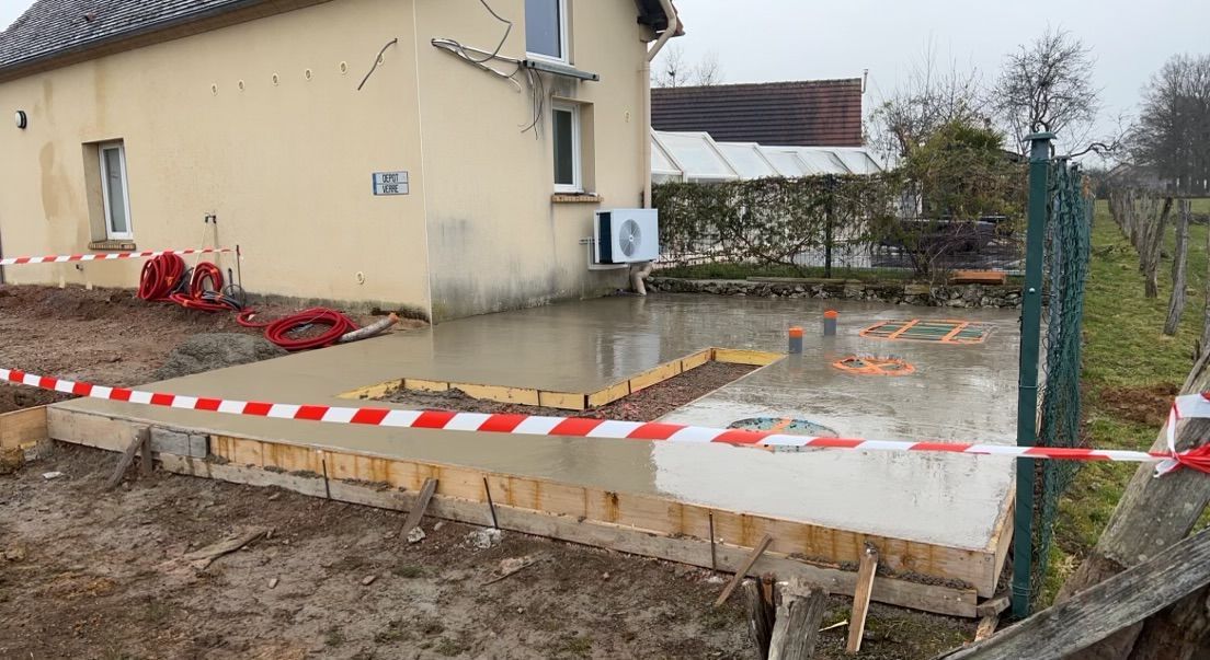 Travaux d'assainissement - Étape 3