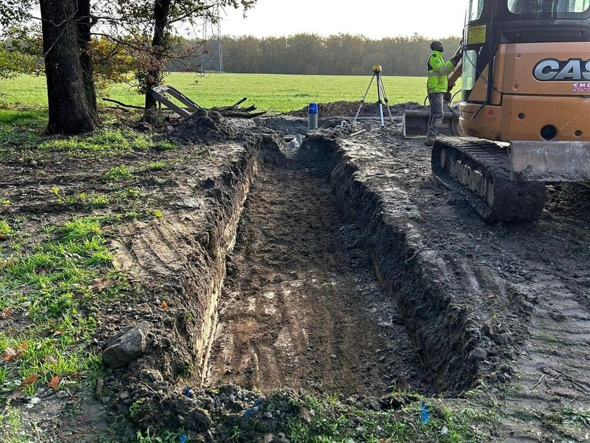 Réalisation d'un terrassement