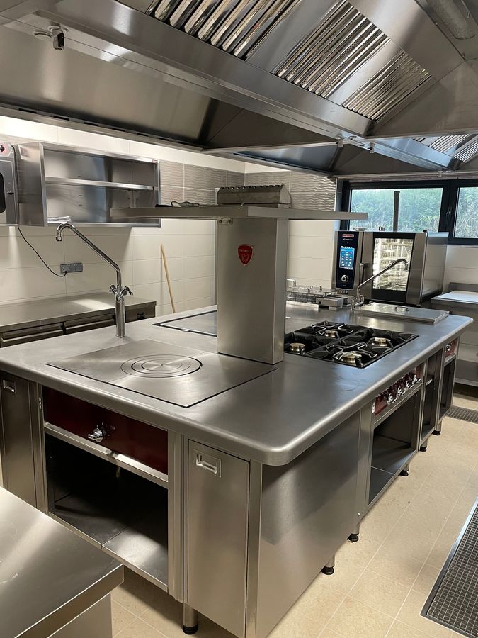 Une cuisine professionnelle de restauration
