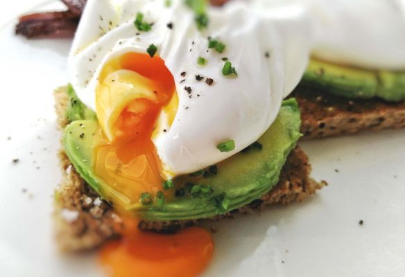 Poached Eggs and Avacado on Toast