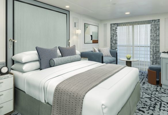 Veranda Stateroom on Oceania Cruises Riviera