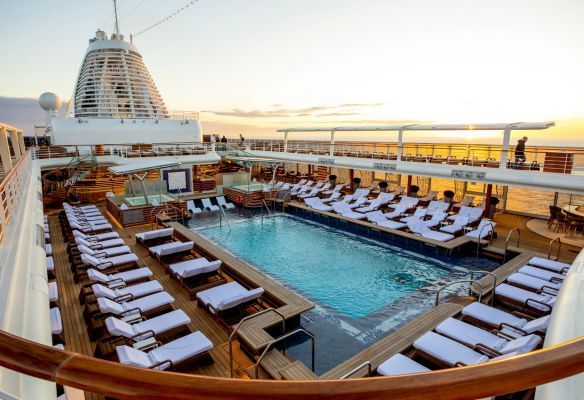 Pool Deck on Regent’s Seven Seas Splendor