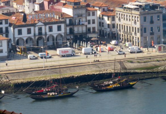 Rabeiro boats on the Douro River