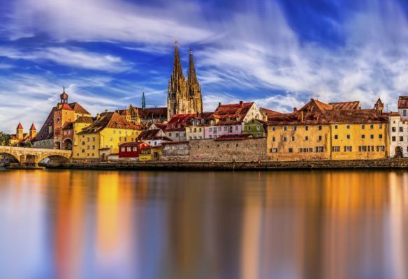 Regensburg on an APT Magnificent Europe Cruise