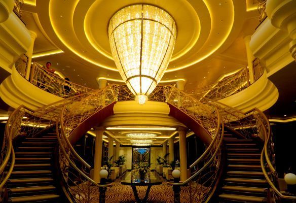 Regent Seven Seas Explorer Review Grand Staircase