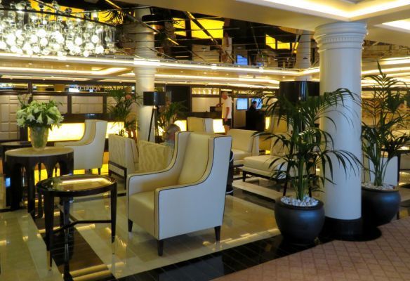 Reception area on Seven Seas Explorer