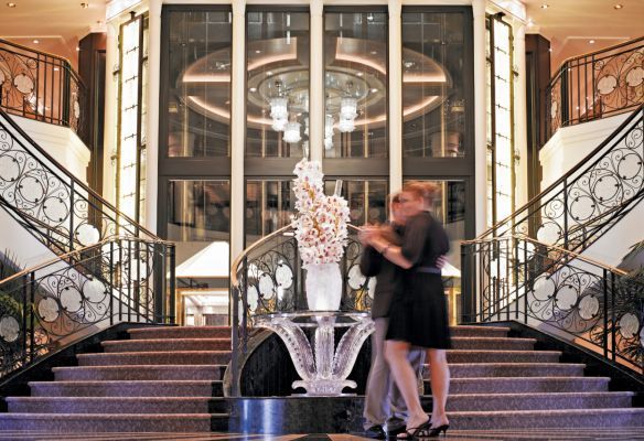 The Grand Staircase, Oceania Cruises Riviera