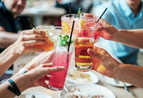 Your butler can organise an in-suite cocktail party