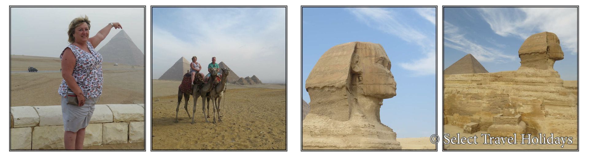 Pyramids, Camels and the Sphinx, Giza