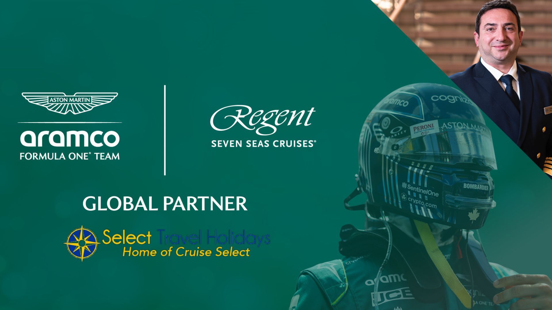 Regent Seven Seas Cruises and Aston Martin Aramco Formula One