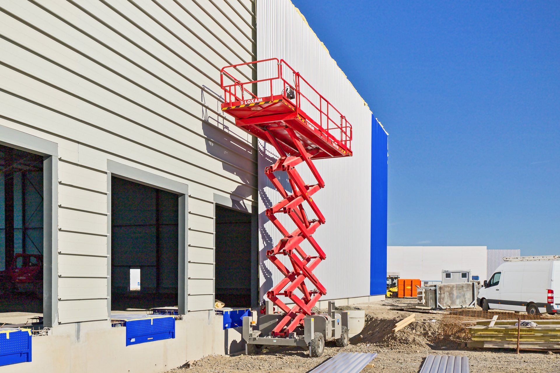 pose de bardages métalliques