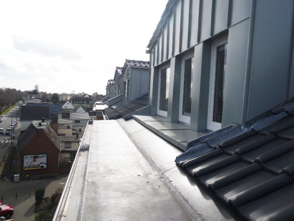 Bild Hausfassade schwarz