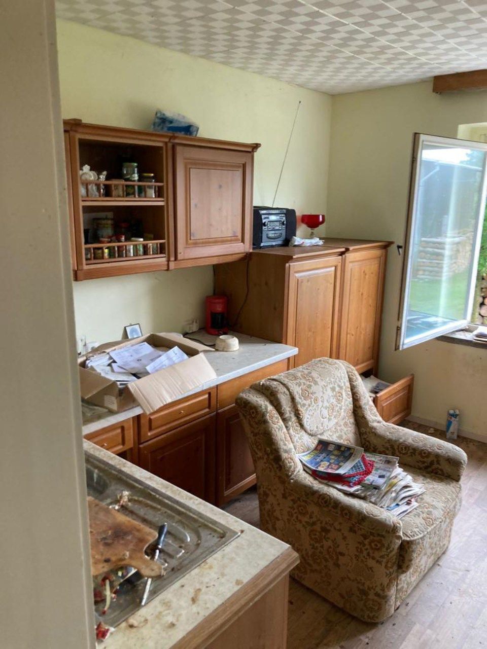 Zimmer, das von René Robenz geräumt wird