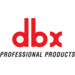 Logo dbx professional products.