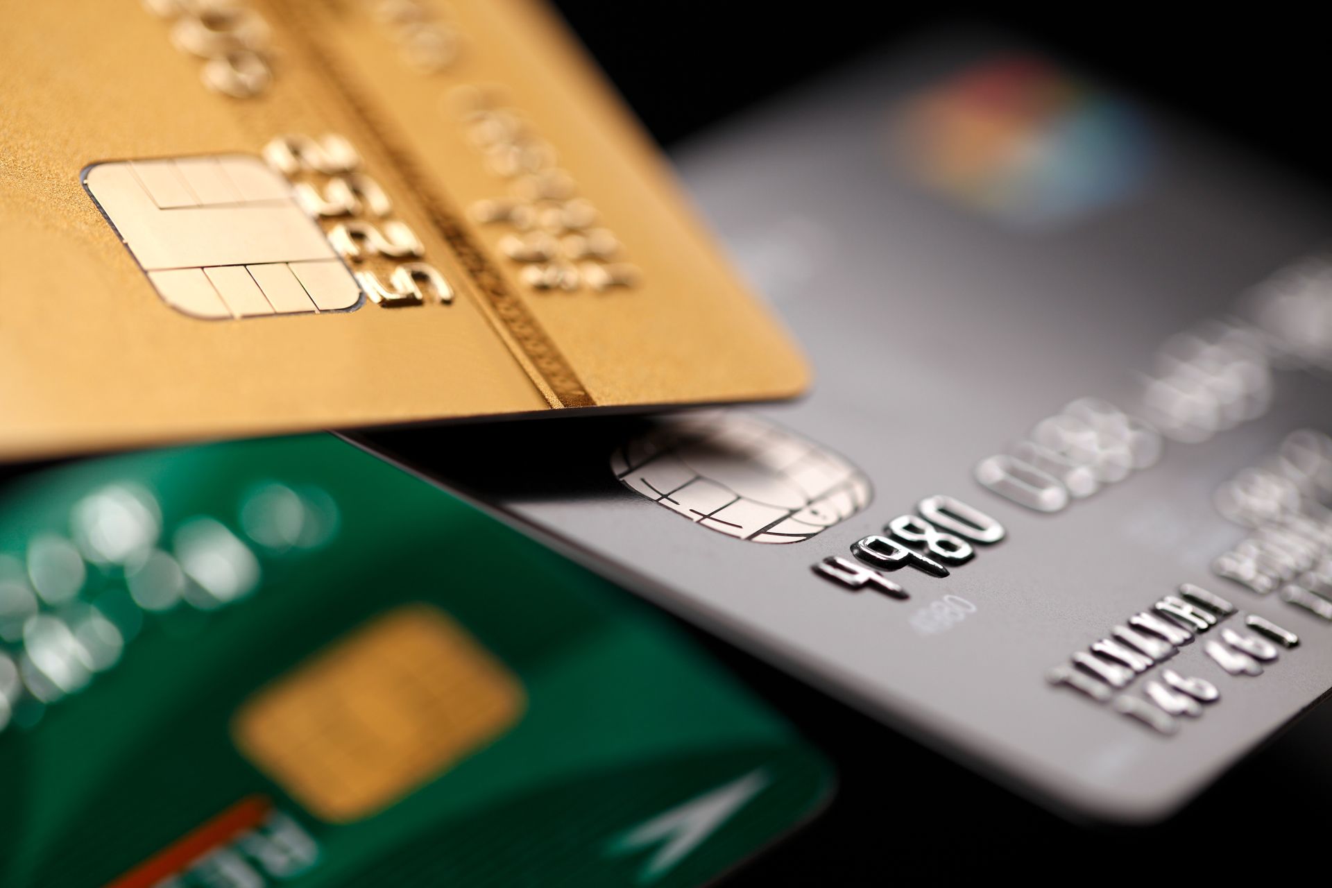 Des cartes bancaires