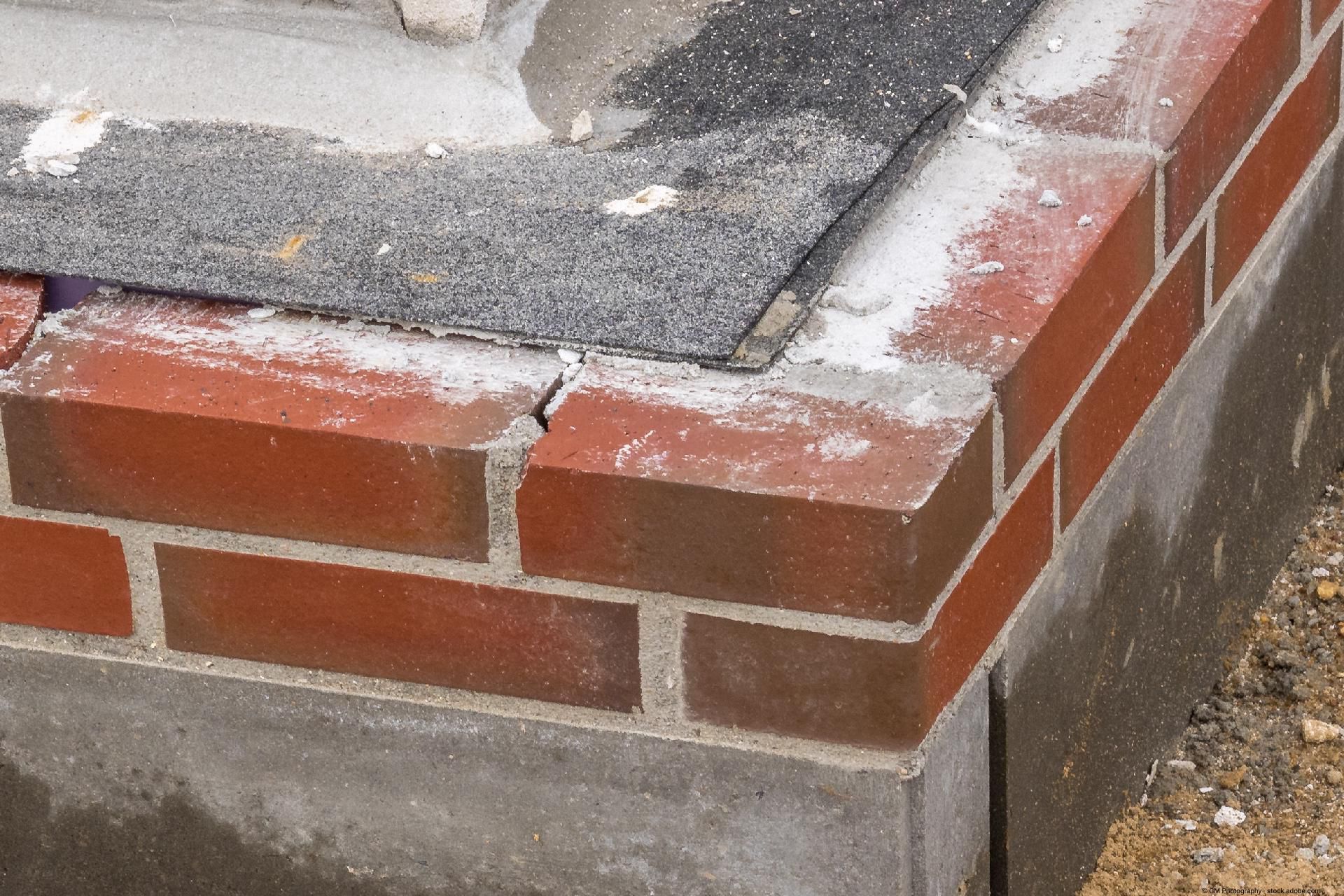 Bauwerksabdichtung, Nahaufnahme Bauwerksabdichtung, Nahaufnahme