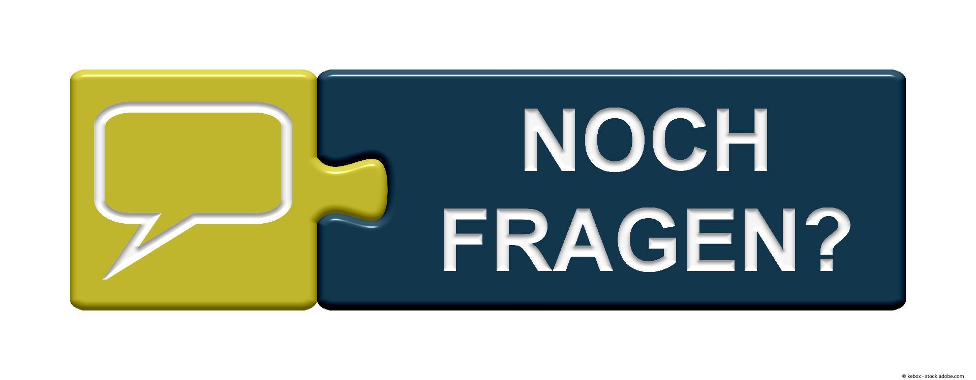Puzzleteil mit Icon und Schriftzug