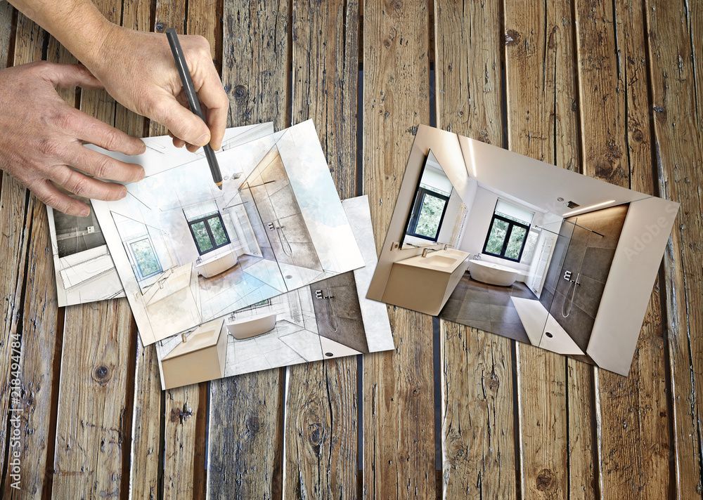 Rohbau Sanitäranschlüsse