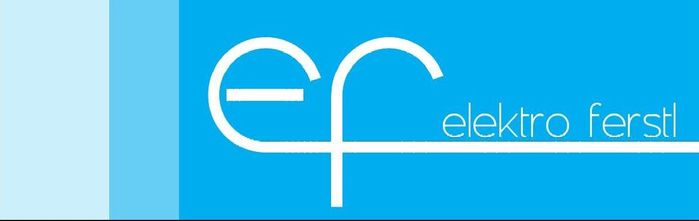 Logo für Elektro Ferstl: weißes