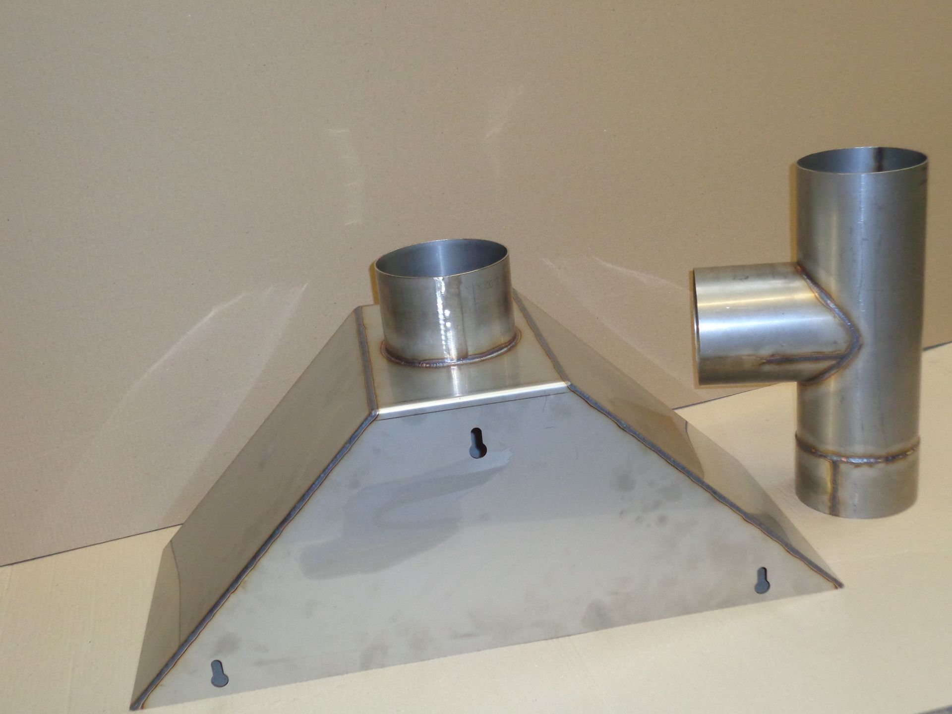 Hotte en inox