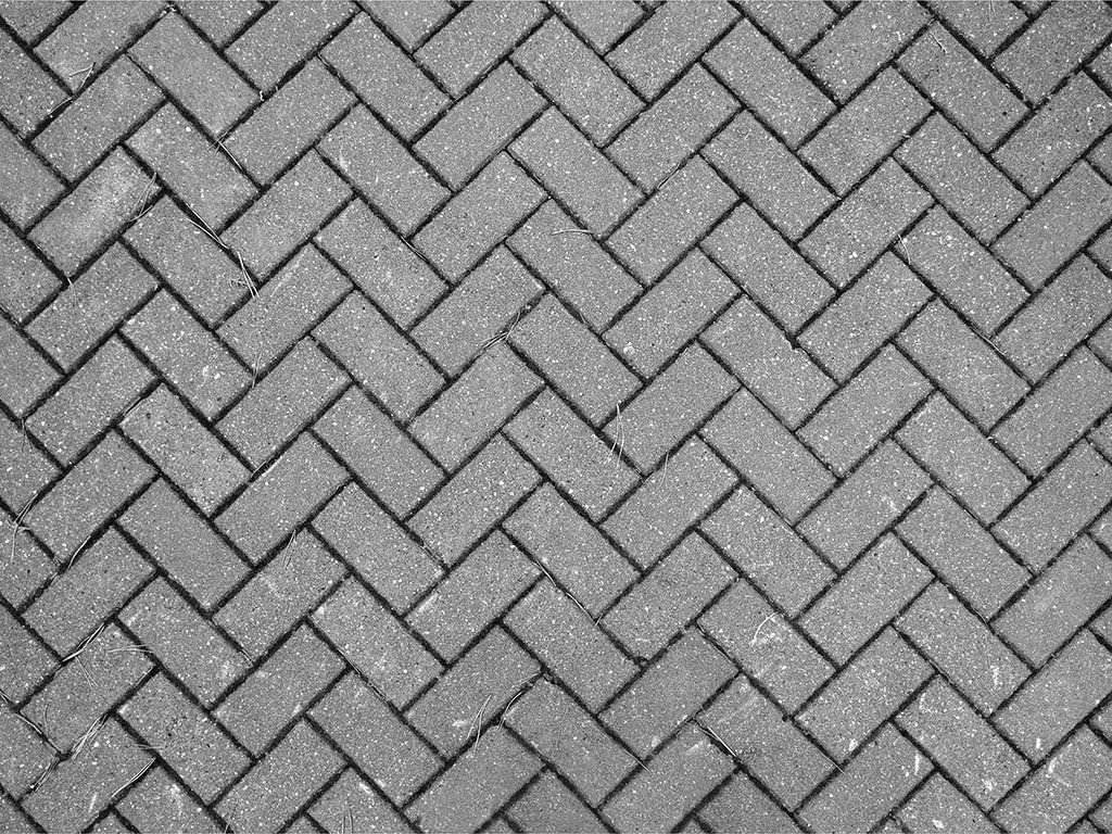 Pflastersteine Reihenverlegung