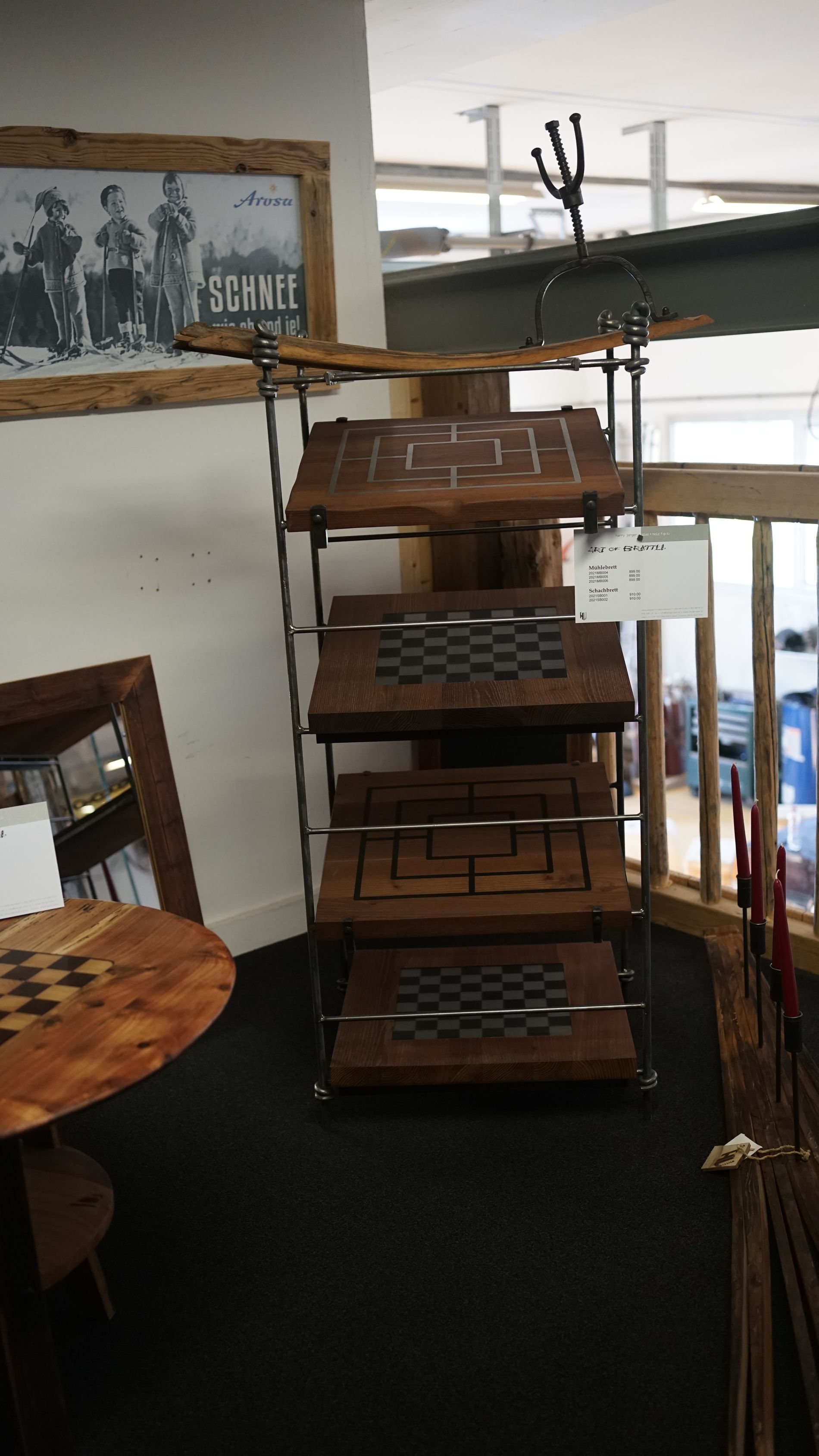 Garderobe - Harry Jerger Glas + Holz f.p.s.