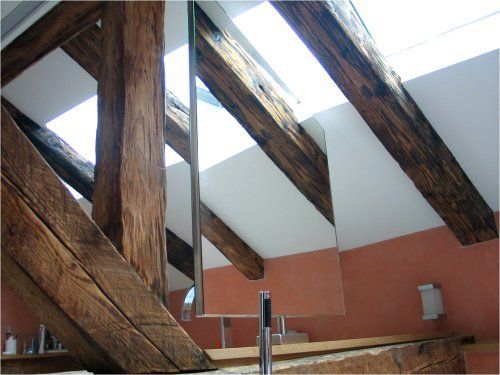Spiegel Zinnengasse Zürich - Harry Jerger Glas + Holz f.p.s.
