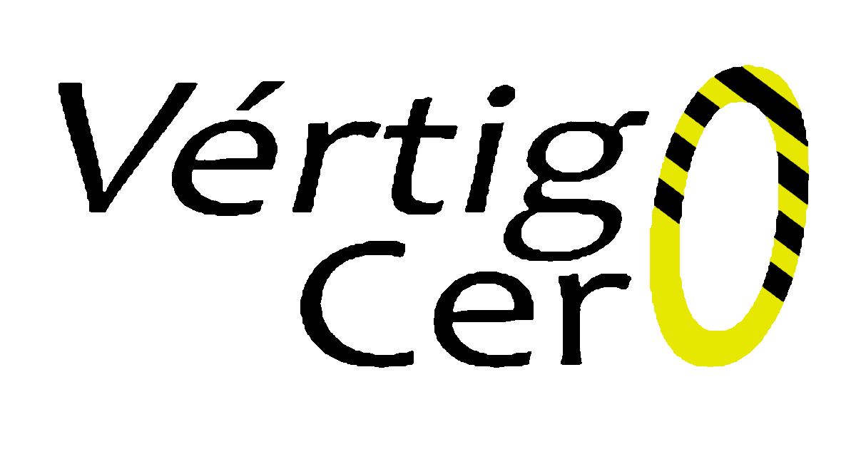 Un logotipo negro y amarillo para Vertigo Cer