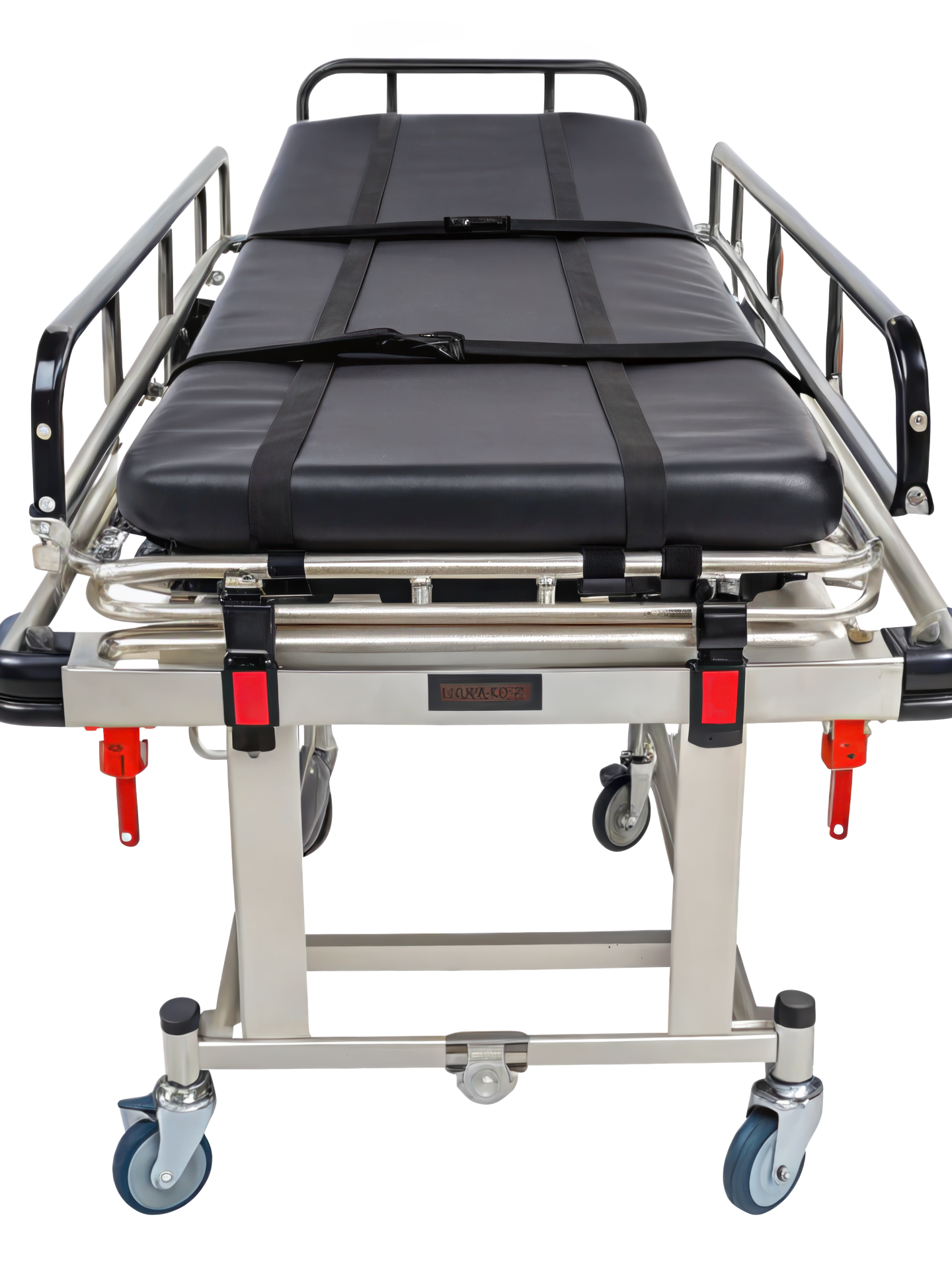 Un brancard avec des barrières.