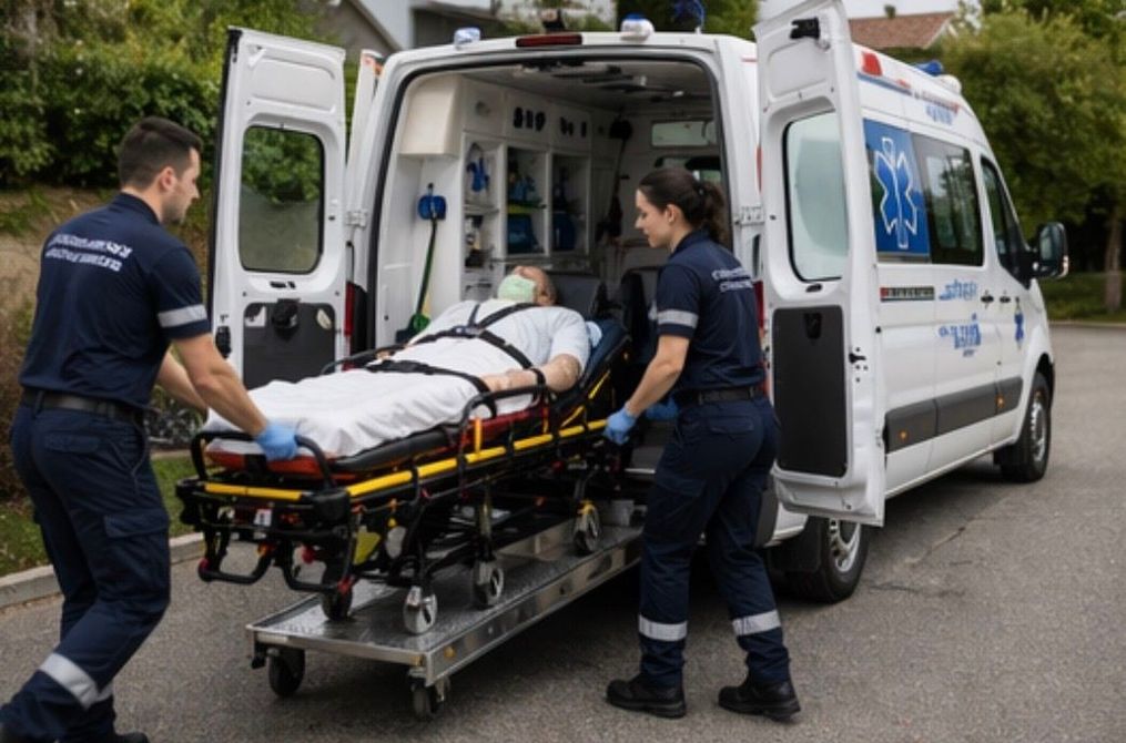 Un rapatriement sanitaire en cours.