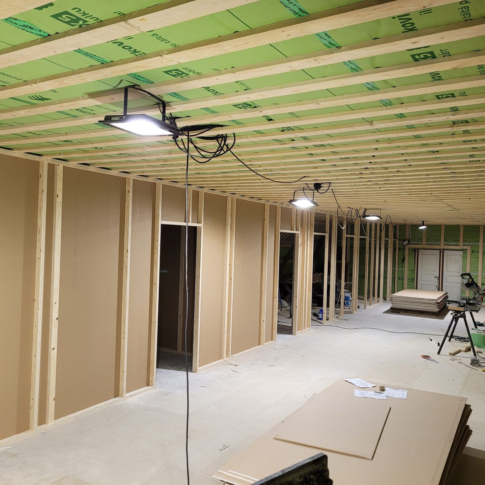 Vanhan navetan remontti