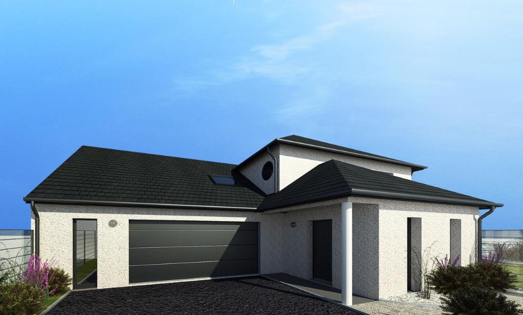 Une maison moderne et contemporaine