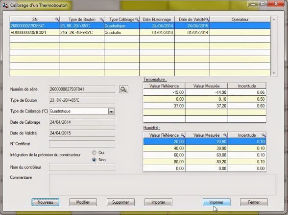 Bigler – Kältelogistik – SOFTWARE THERMOTRACK – Programmierung für das Auslesen der Buttons