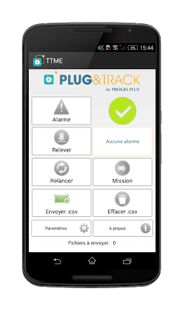 Bigler - logistique du froid - LOGICIEL THERMOTRACK- programmation lecture boutons