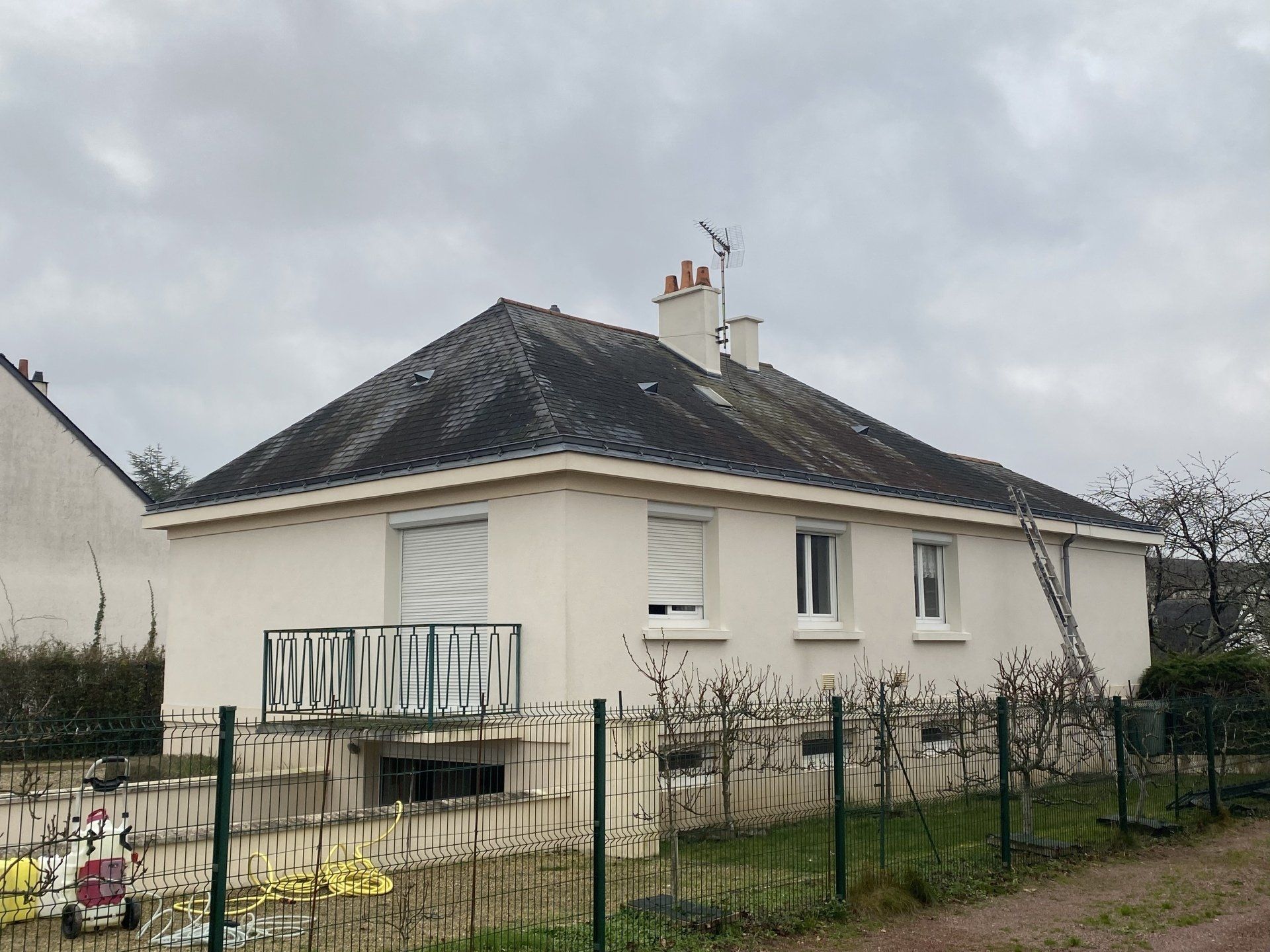 Avant entretien de toiture