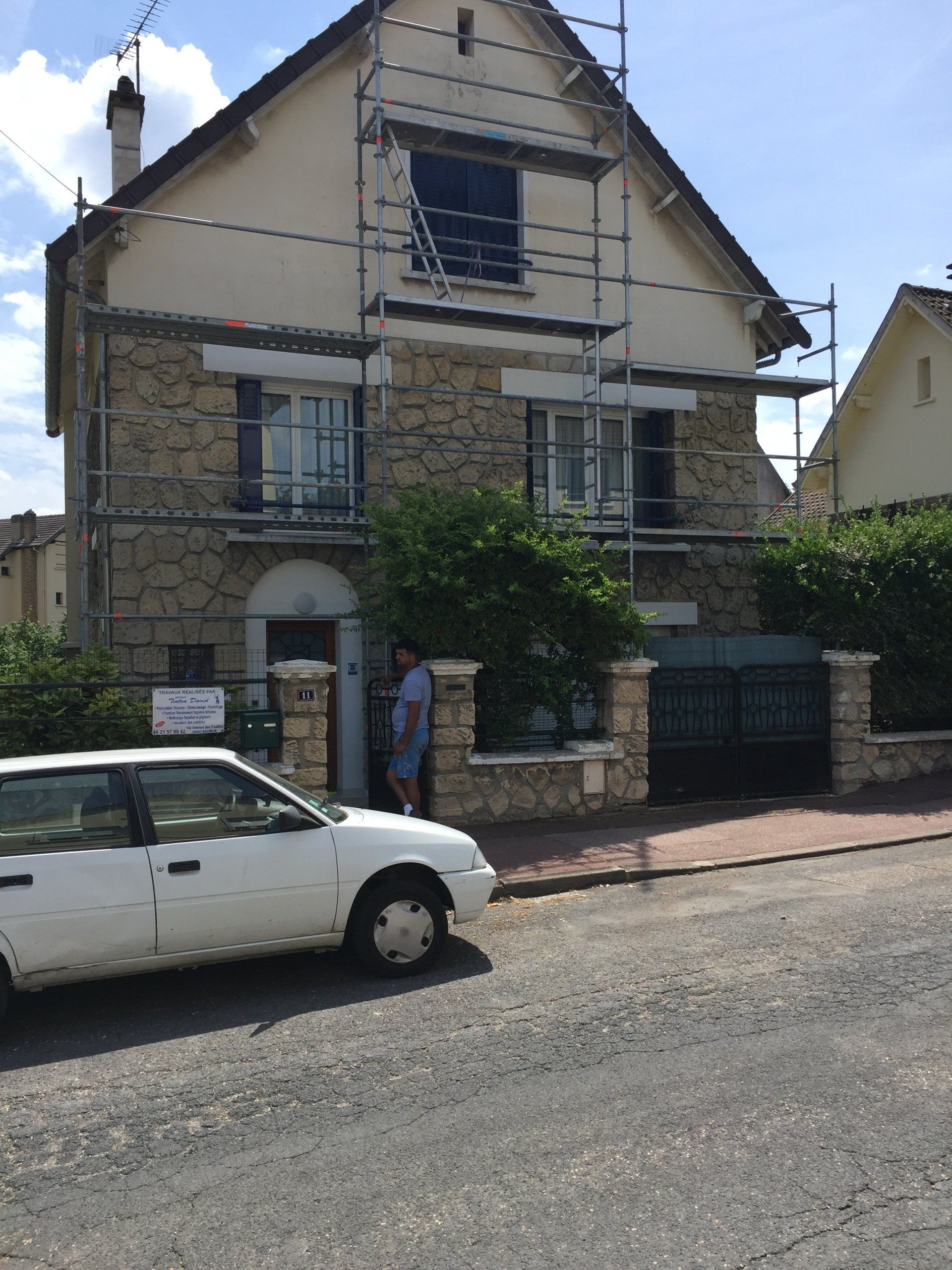 Après ravalement de façade et pignon