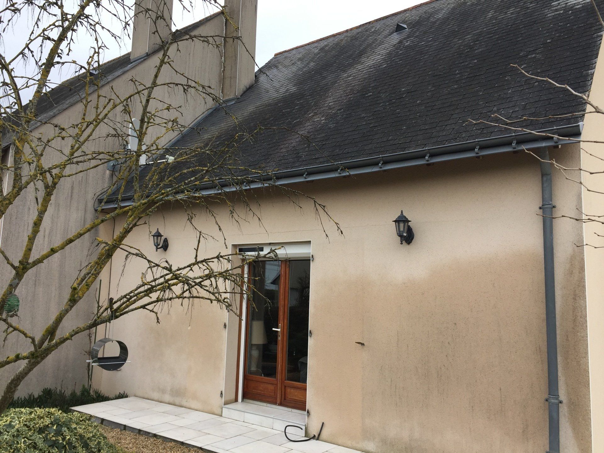 Avant décapage de façade