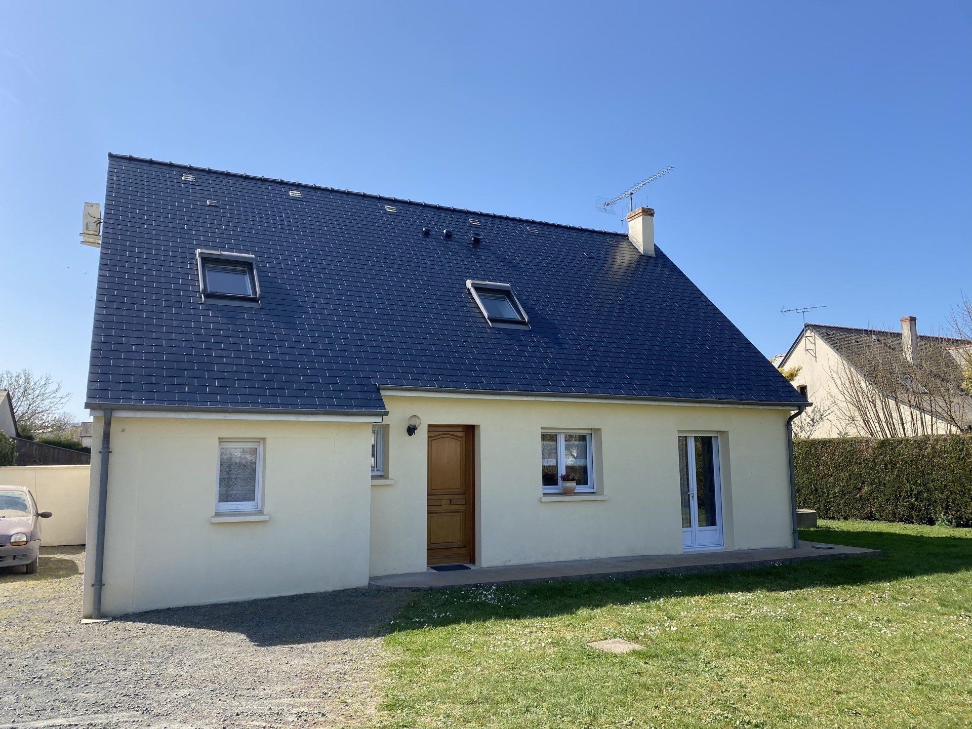 Après rénovation de toiture fibro