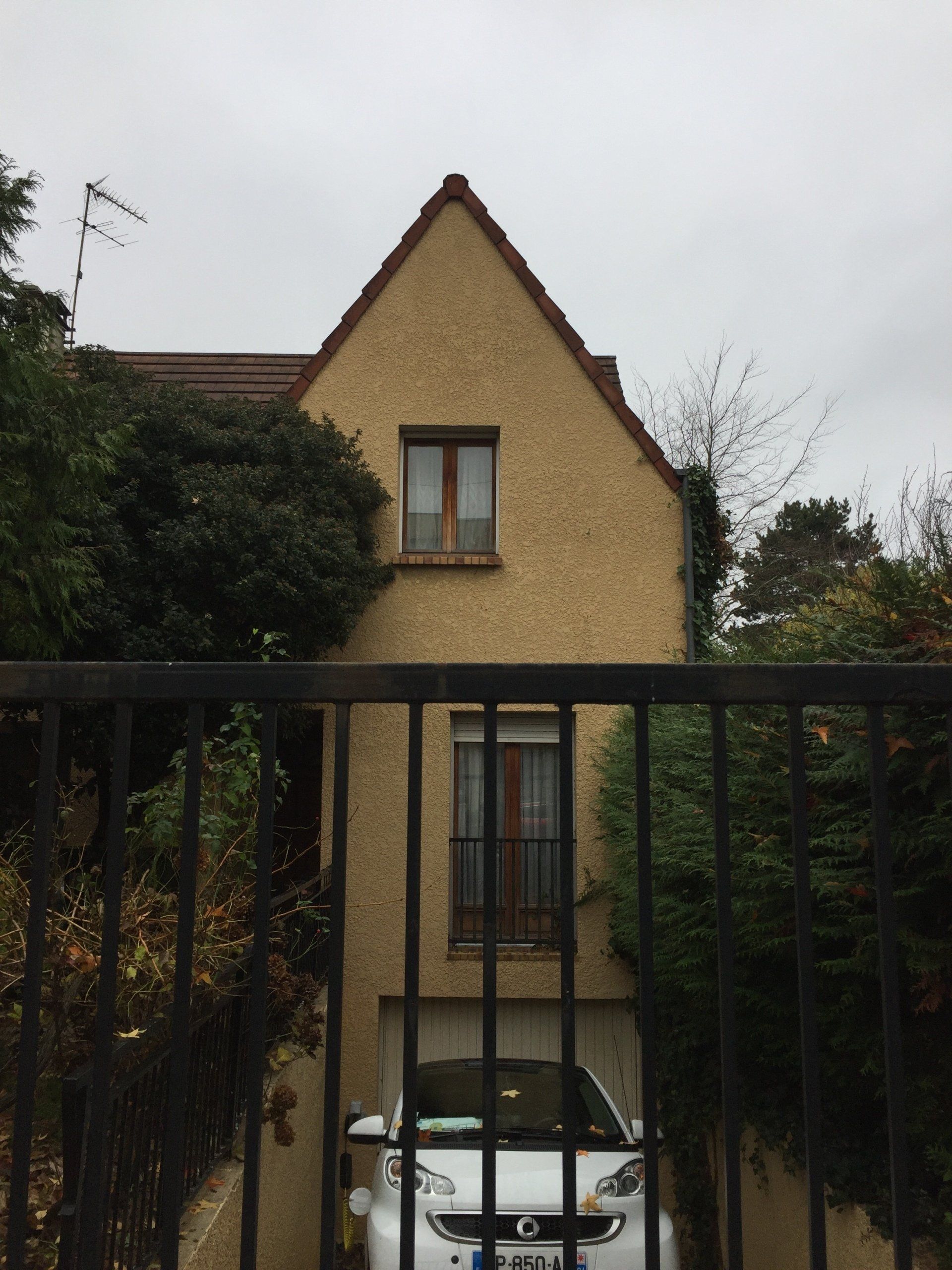 Après nettoyage de façade et pignon