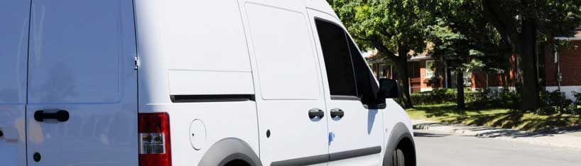 Fourgonette blanche