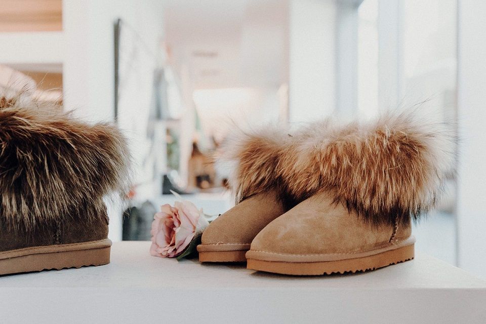 flauschige Stiefellen