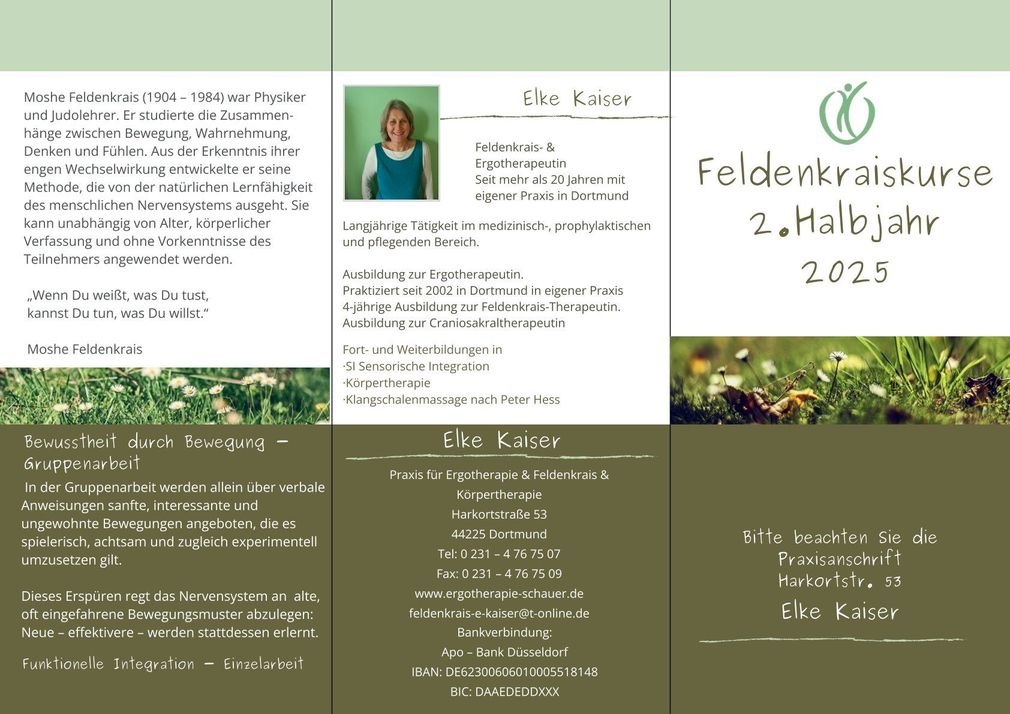 Kurse 2. Halbjahr 2025