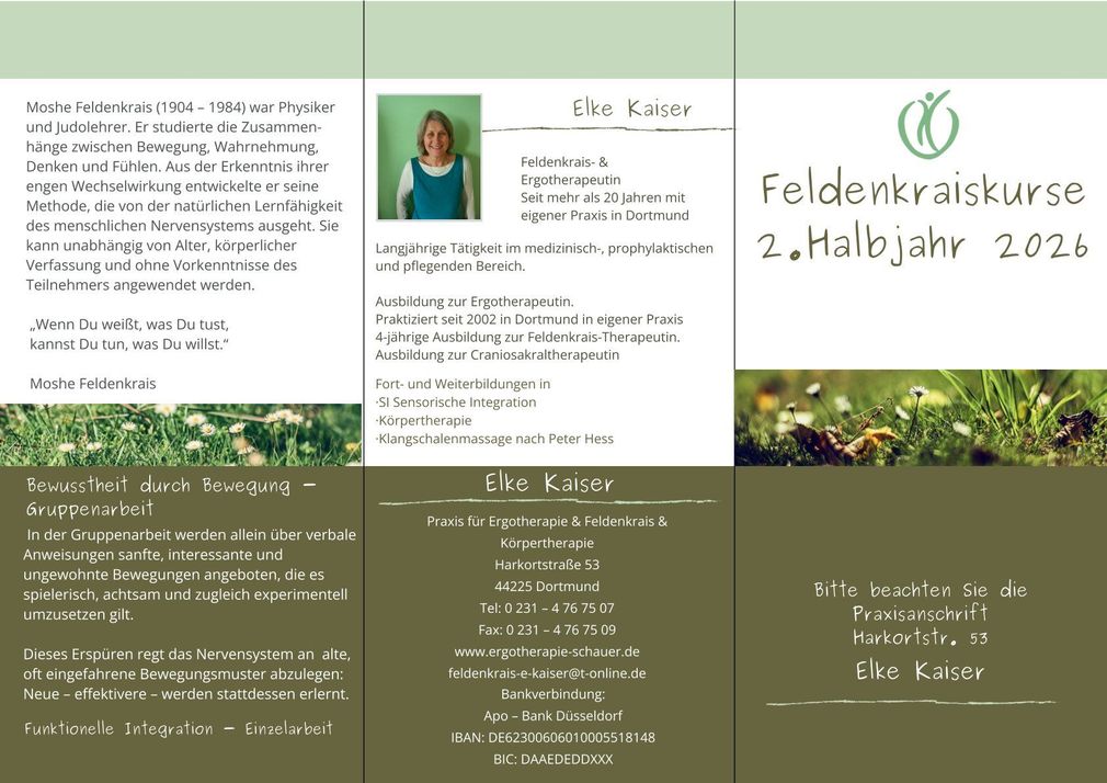 Kurse 2. Halbjahr 2026